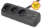 DIGITUS Steckdosenleiste 3x + 2USB 1,5m 12W 30W schwarz