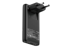 Verbatim GaN III Fold ´n´ Go Charger 2 Port 65W USB-C black