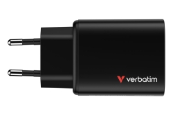 Verbatim GaN III Essentials Charger 3 Port 65W USB-A/C black