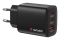 Verbatim GaN III Essentials Charger 3 Port 65W USB-A/C black