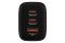 Verbatim GaN III Essentials Charger 3 Port 65W USB-A/C black