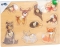 Setzpuzzle Waldtiere