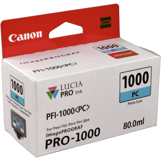 Canon Tinte 0550C001 PFI-1000PC photo cyan
