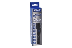XCell LED-Taschenlampe LUNALUX PRO inkl. 1x Akku 1400 Lumen