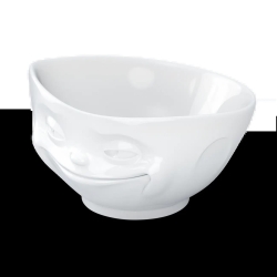 FIFTYEIGHT Schale 500ml - Grinsend weiß