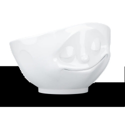 FIFTYEIGHT Schale 500ml - Glücklich weiß