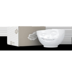 FIFTYEIGHT Schale 500ml - Zwinkernd weiß