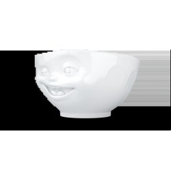 FIFTYEIGHT Schale 500ml - Zwinkernd weiß