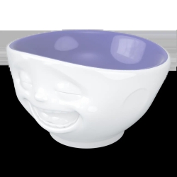 FIFTYEIGHT Schale 500ml - Lachend innen Lavendel
