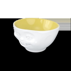 FIFTYEIGHT Schale 500ml - Zwinkernd innen Safran