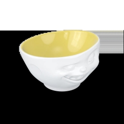 FIFTYEIGHT Schale 500ml - Zwinkernd innen Safran