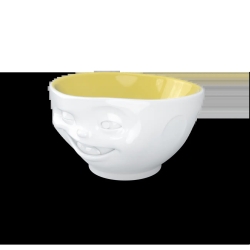 FIFTYEIGHT Schale 500ml - Zwinkernd innen Safran