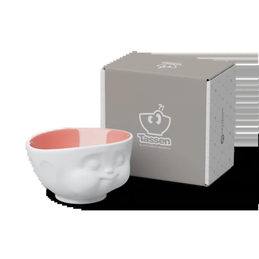 FIFTYEIGHT Schale 500ml - Mampfend innen Pfirsisch