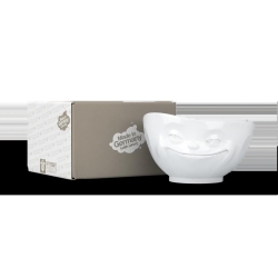 FIFTYEIGHT Schale 1000ml - Grinsend weiß