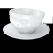 FIFTYEIGHT Kaffeetasse 200ml - Grinsend weiß