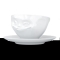 FIFTYEIGHT Kaffeetasse 200ml - Grinsend weiß