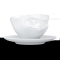 FIFTYEIGHT Kaffeetasse 200ml - Grinsend weiß