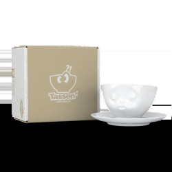 FIFTYEIGHT Kaffeetasse 200ml - Küssend weiß