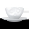 FIFTYEIGHT Kaffeetasse 200ml - Küssend weiß