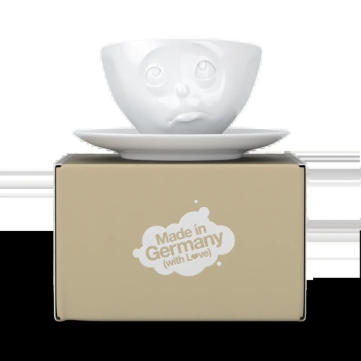 FIFTYEIGHT Kaffeetasse 200ml - Och bitte weiß