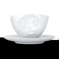 FIFTYEIGHT Kaffeetasse 200ml - Och bitte weiß
