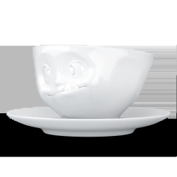 FIFTYEIGHT Kaffeetasse 200ml - Lecker weiß
