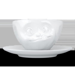 FIFTYEIGHT Kaffeetasse 200ml - Lecker weiß