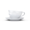 FIFTYEIGHT Kaffeetasse 200ml - Lachend weiß