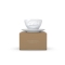 FIFTYEIGHT Kaffeetasse 200ml - Lachend weiß