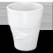 FIFTYEIGHT Henkelbecher 350ml - Grummelig weiß