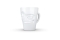 FIFTYEIGHT Henkelbecher 350ml - Verschmitzt weiß