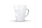 FIFTYEIGHT Henkelbecher 350ml - Verschmitzt weiß