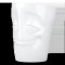 FIFTYEIGHT Henkelbecher 350ml - Vergnügt weiß