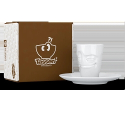 FIFTYEIGHT Espresso Mug mit Henkel 80ml - Verschmitzt...