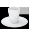 FIFTYEIGHT Espresso Mug mit Henkel 80ml - Verschmitzt weiß