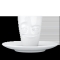 FIFTYEIGHT Espresso Mug mit Henkel 80ml - Verschmitzt weiß