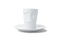 FIFTYEIGHT Espresso Mug mit Henkel 80ml - Verdutzt weiß