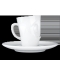 FIFTYEIGHT Espresso Mug mit Henkel 80ml - Lecker weiß