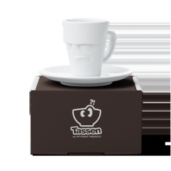 FIFTYEIGHT Espresso Mug mit Henkel 80ml - Grummelig...