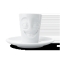 FIFTYEIGHT Espresso Mug mit Henkel 80ml - Witzig weiß