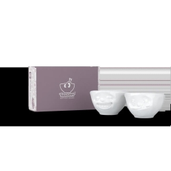 FIFTYEIGHT Schälchen Set 100ml - Lachend & Lecker weiß