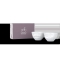FIFTYEIGHT Schälchen Set 100ml - Lachend & Lecker weiß
