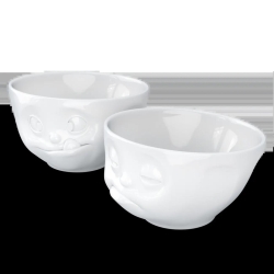FIFTYEIGHT Schälchen-Set 200ml - Verpennt & Lecker weiß