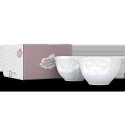 FIFTYEIGHT Schälchen-Set 200ml - Verpennt & Lecker weiß