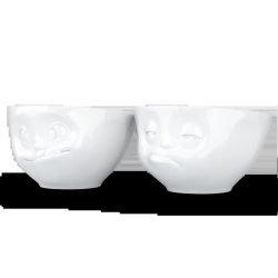FIFTYEIGHT Schälchen-Set 200ml - Verpennt & Lecker weiß