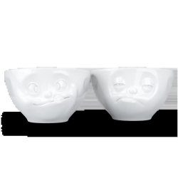 FIFTYEIGHT Schälchen-Set 200ml - Verpennt & Lecker weiß