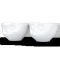 FIFTYEIGHT Schälchen-Set 200ml - Verpennt & Lecker weiß