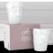 FIFTYEIGHT 350ml Becher - Vergnügt & Verdutzt weiß