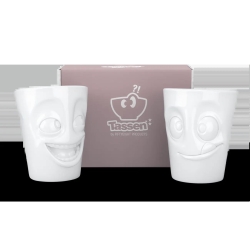 FIFTYEIGHT 350ml Becher - Witzig & Lecker weiß