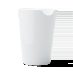 FIFTYEIGHT Becher mit Biss weiß